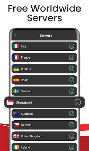 Singapore VPN - Unlimited Fast Screenshot3