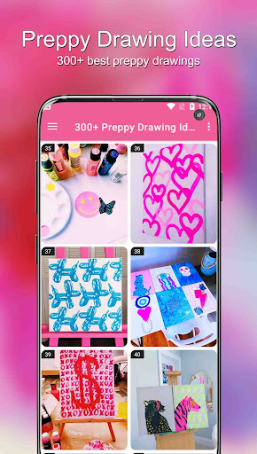 300+ Preppy Drawing Ideas Screenshot2