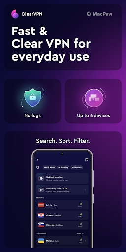 ClearVPN - Fast & Secure VPN Screenshot1
