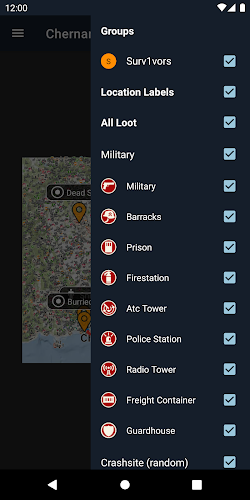 iZurvive - Map for DayZ & Arma Screenshot4