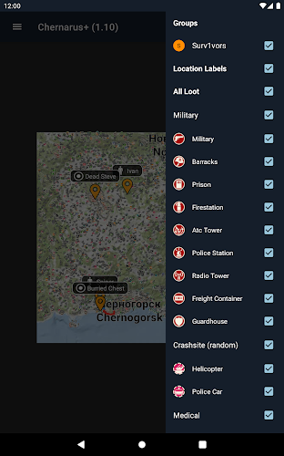iZurvive - Map for DayZ & Arma Screenshot12