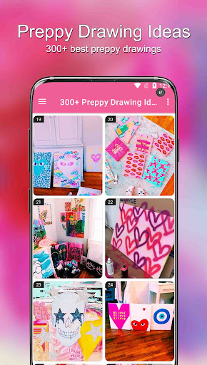 300+ Preppy Drawing Ideas Screenshot1