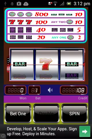 Triple Diamond Slot Machine Screenshot3