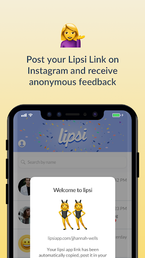 Lipsi - Anonymous messaging Screenshot3
