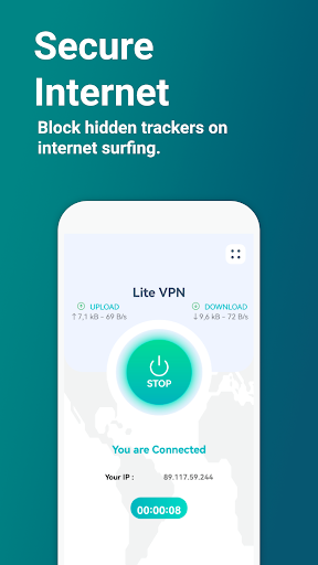 Lite VPN - Secure VPN Proxy Screenshot1