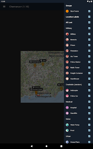 iZurvive - Map for DayZ & Arma Screenshot20