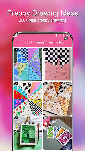 300+ Preppy Drawing Ideas Screenshot4