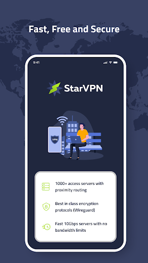 StarVPN: Private & Secure VPN Screenshot2