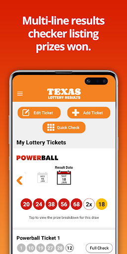 Texas Lotto Results Screenshot3