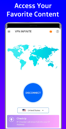 VPN Infinity - Fast Secure VPN Screenshot1