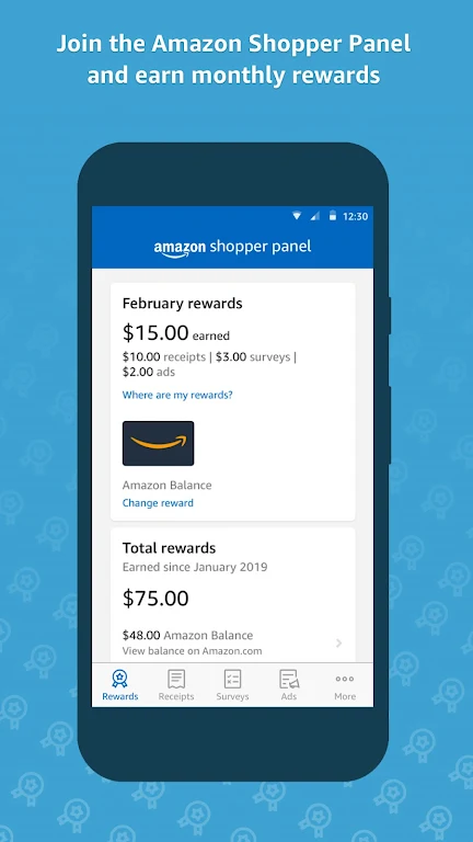 Amazon Shopper Panel Screenshot1