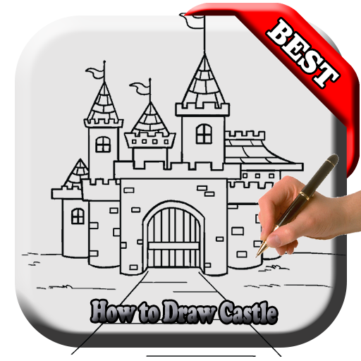 How to Draw Castle - Easy Drawing Screenshot2