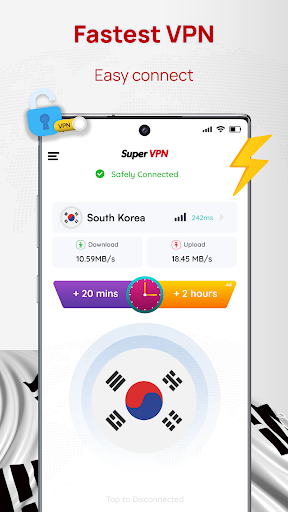 South Korea VPN: Get Seoul IP Screenshot1