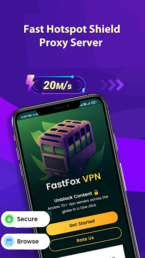 FastFox VPN: Secure VPN Proxy Screenshot1