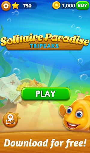 Solitaire Paradise: Tripeaks Screenshot1