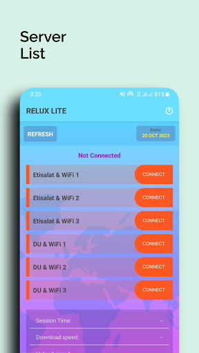Relux Lite - Faster VPN Screenshot2