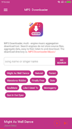 MP3 Music Downloader Screenshot3