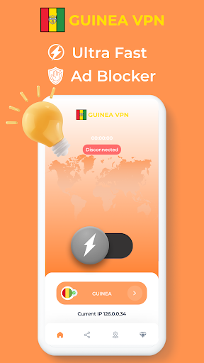Guinea VPN - Private Proxy Screenshot2
