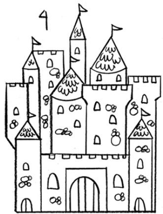 How to Draw Castle - Easy Drawing Screenshot3
