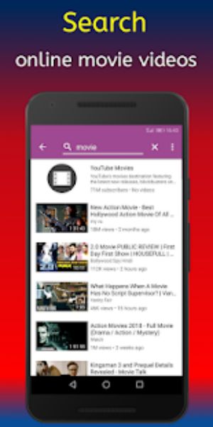 Movie Video & Tube Player Screenshot4