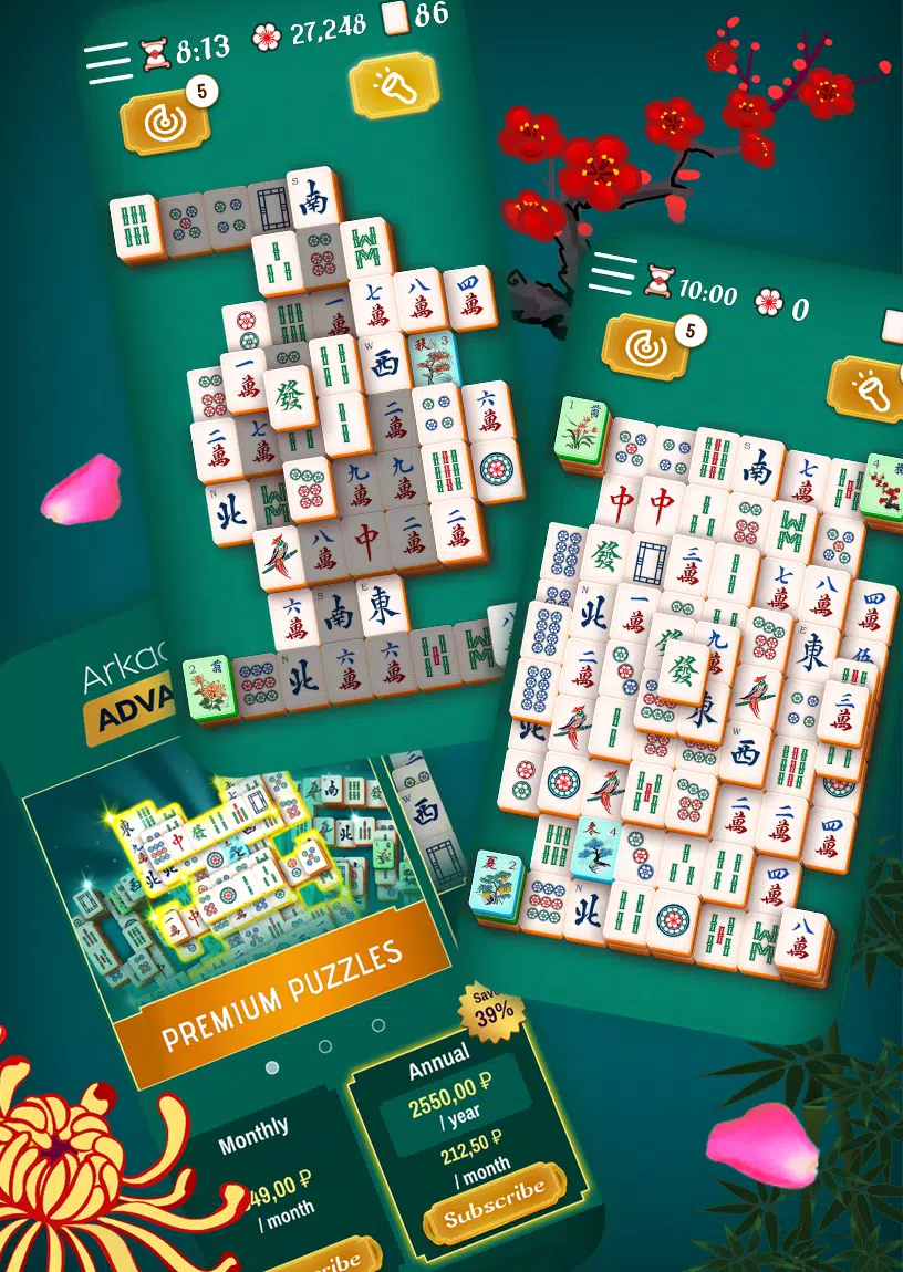 Arkadium's Mahjong Solitaire - Best Mahjong Game Screenshot3