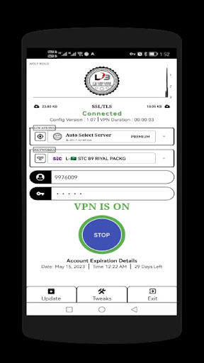 LB VIP VPN Screenshot1