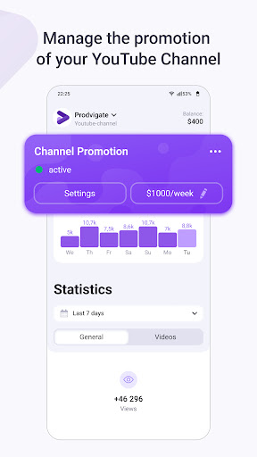 Prodvigate YouTube Promotion Screenshot2