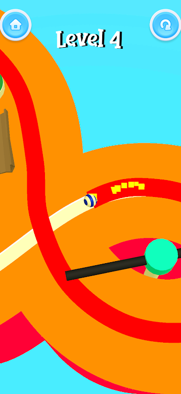 Line Ball 3d : Color Game Mod Screenshot3