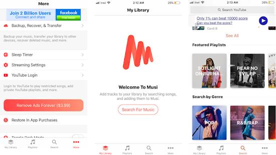 Musi : Simple Music Streaming Advice Screenshot2