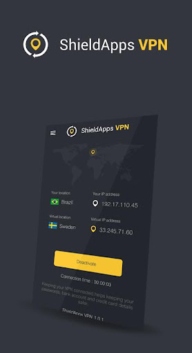 ShieldApps VPN Screenshot1