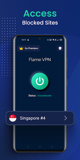 Flame VPN - Fast VPN Proxy Screenshot1