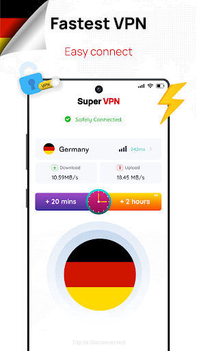 Germany VPN: Get Germany IP Screenshot1