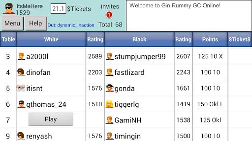 Gin Rummy GC Online Screenshot1