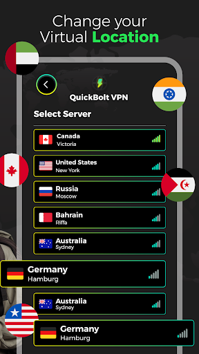 Quick Bolt VPN - VPN Proxy Screenshot4