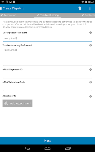 Dell TechDirect Screenshot2