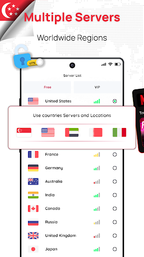 Singapore VPN: Get Singapor IP Screenshot2