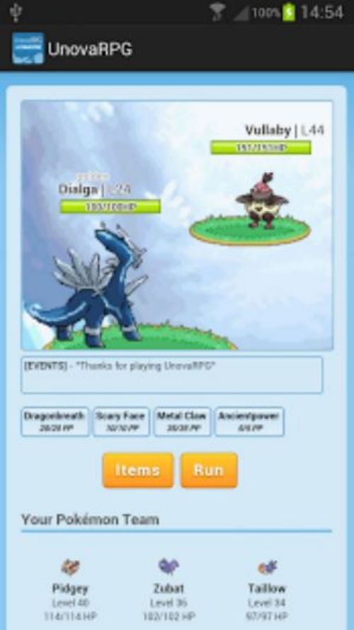 UnovaRPG Pokemon Game Launcher Screenshot3