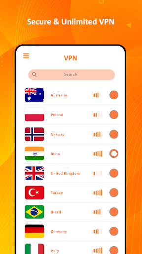 Extra VPN:Proxy Unlimited&Safe Screenshot1