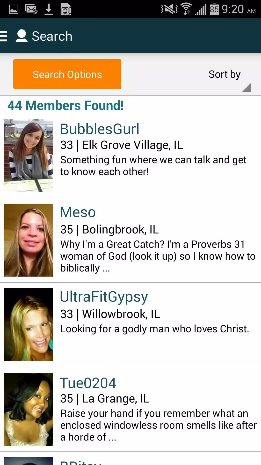 Love and Seek Christian Dating Screenshot1