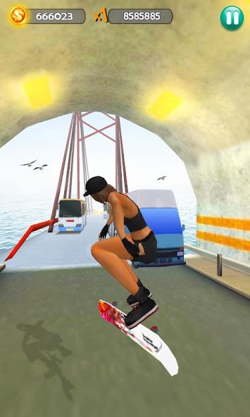 Hoverboard Surfers 3D Mod Screenshot3