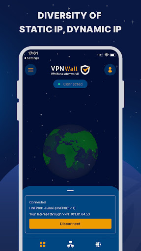 VPNWall - secure & private Screenshot3