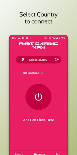 Fast Gaming VPN - Secure Proxy Screenshot1