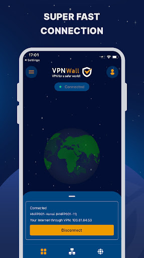 VPNWall - secure & private Screenshot2