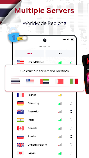 Thailand VPN: Get Thailand IP Screenshot2