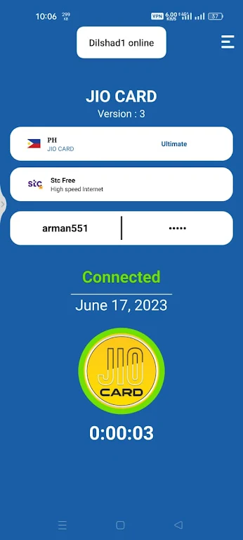 JIO CARD vpn Screenshot3