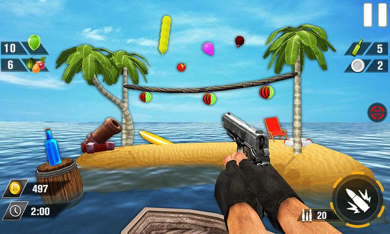 Bottle Gun Shooter Game Mod Screenshot4