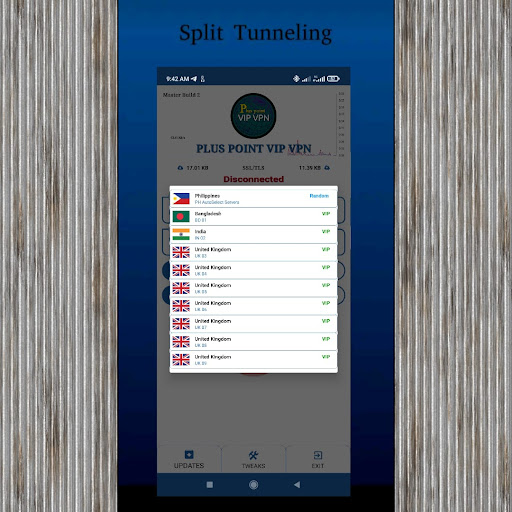 PLUS POINT VIP VPN Screenshot1