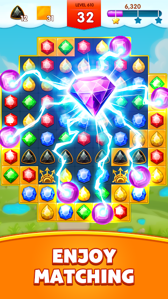 Jewels Legend - Match 3 Puzzle Mod Screenshot3