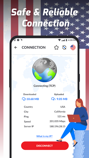 USA VPN: Unlimited Fast VPN Screenshot4