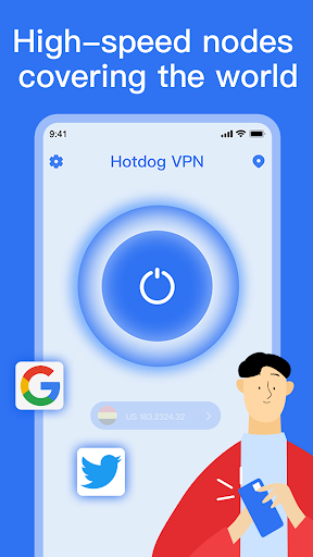 Hotdog VPN-Fast & Unlimited Screenshot1